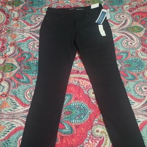 Old Navy Black MidRise Curvy Skinny Jeans 8 Tall